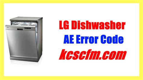 lg ae error code dishwasher|Mastering the Reset: How to Reset the AE Code on Your LG。